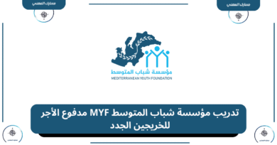 تدريب مؤسسة شباب المتوسط MYF مدفوع الأجر للخريجين الجدد